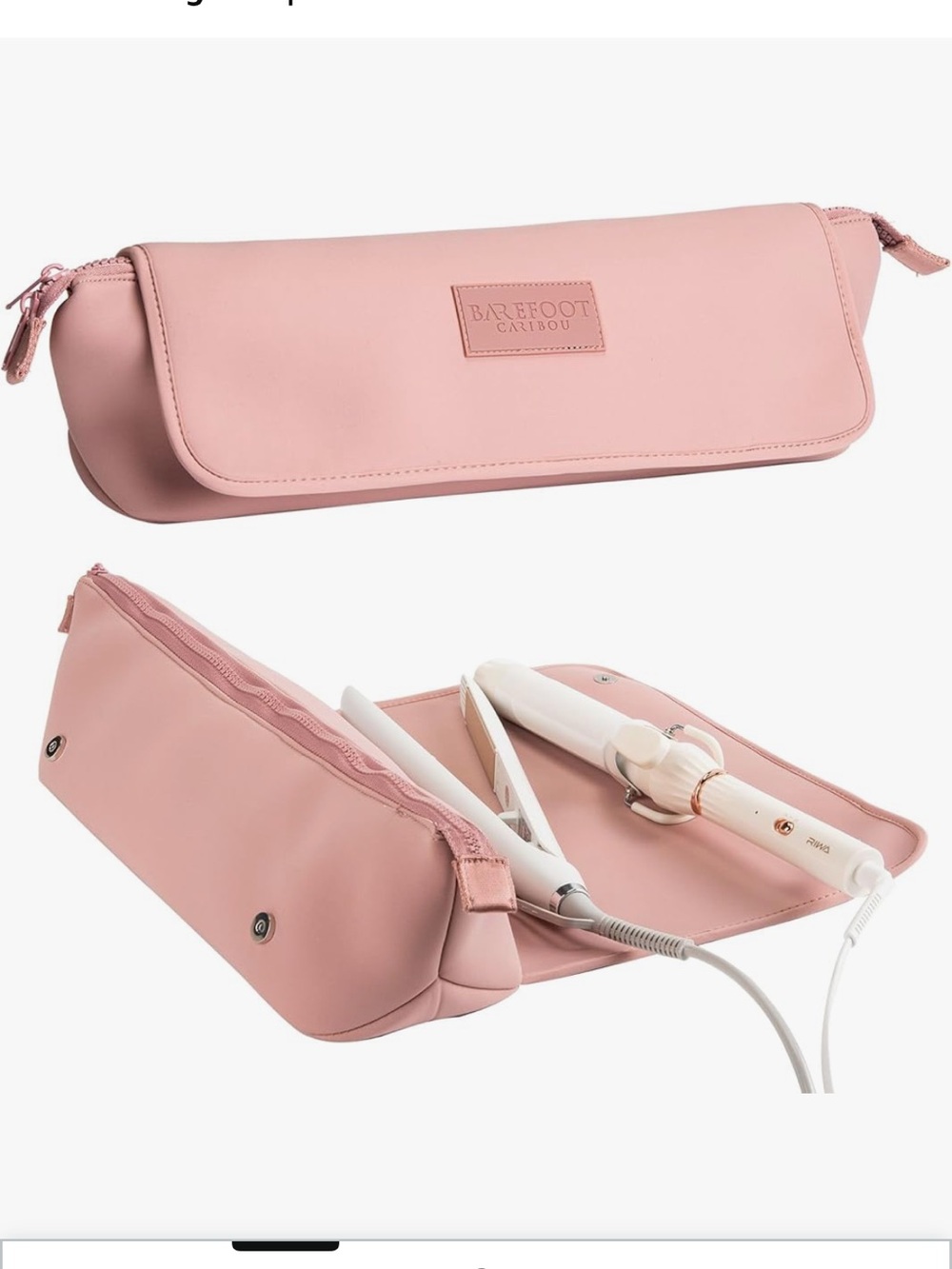 Pink Travel Tool Bag for Styling Tools